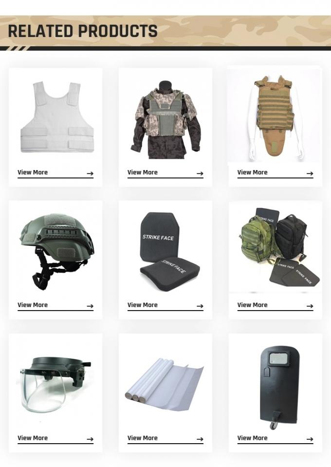 Lichaam Armor Bulletproof Vest van de camouflage het Militaire Ballistische Weerstand