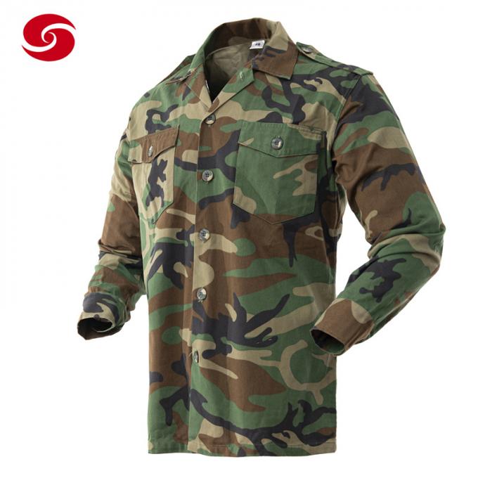 Afrikaanse Militaire Militair Woodland Camouflage Uniform voor de Mens