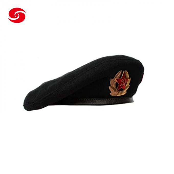 De uitstekende Russische Unisex- van de de Wolbaret van het Baret Originele Sovjetleger Unisex-Hoed Echte Headwear