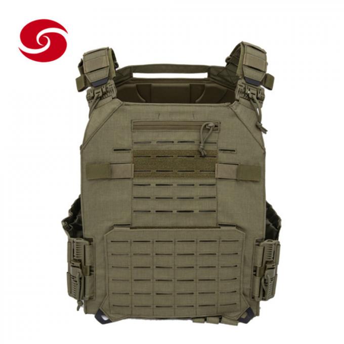 Hoog - het Vest van Rig Plate Carrier Military Tactical van de kwaliteitsborst met Snelle Versiegesp